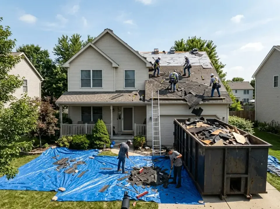 roof-replacement-debris-remova-004 — frequently asked questions, Cheapest Dumpster Rentals in Lemont, IL